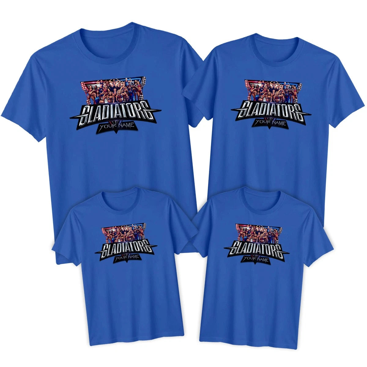 Personalised Gladiators Name T-Shirt Top Tee - Adults Kids 90s TV Show #3