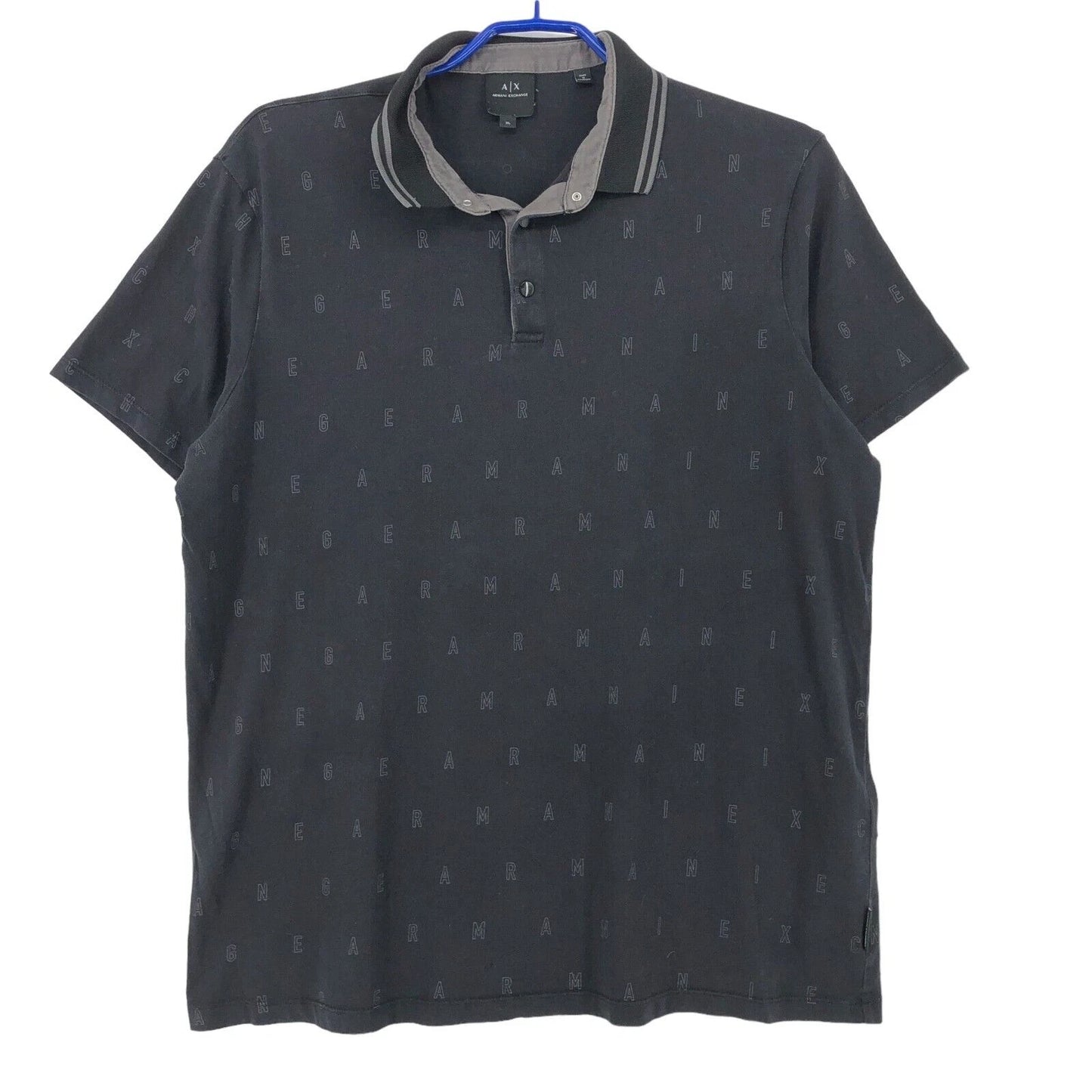 Armani Exchange Men's Slim Fit Polo T-Shirt Size XL