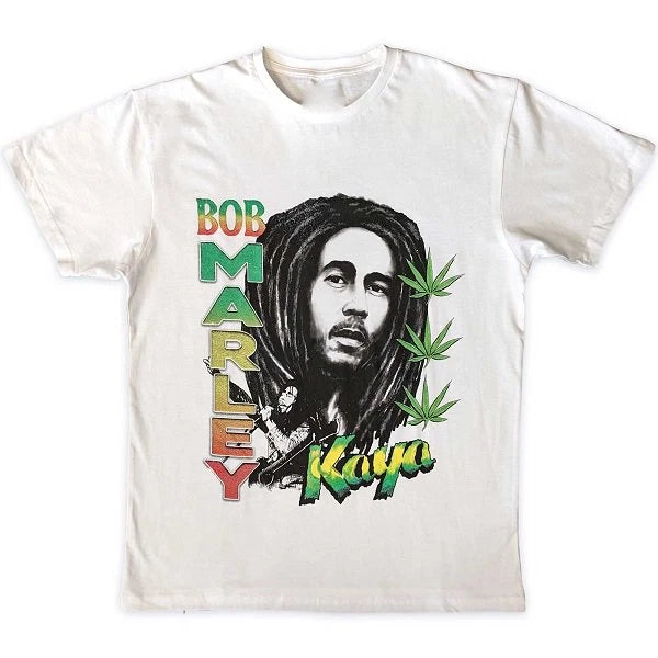Vintage Custom BOB MARLEY Kaya Illustration Shirt
