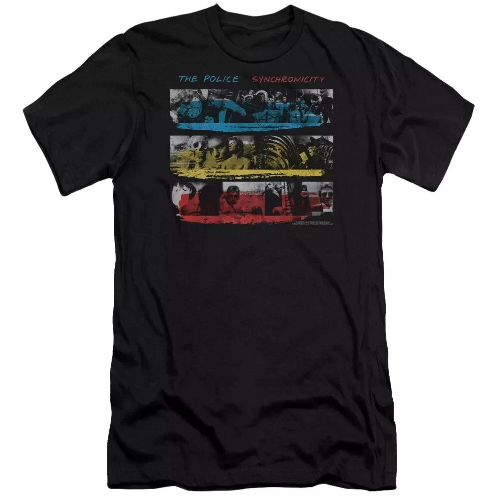The Police Synchronicity Men’s T-Shirt S-5XL Officially Licensed Band Tee