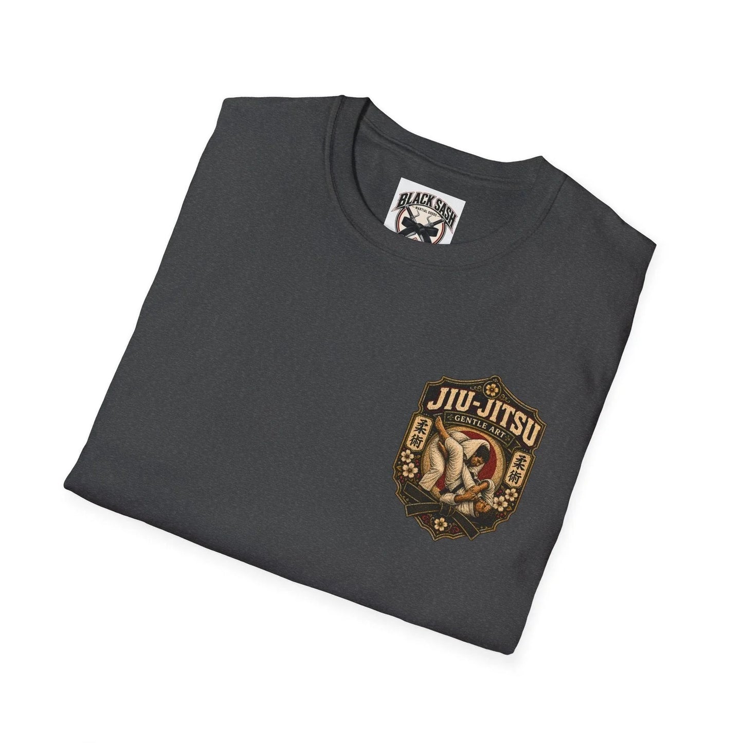 Jiu-Jitsu Gentle Art T-Shirt | Vintage Martial Arts Crest