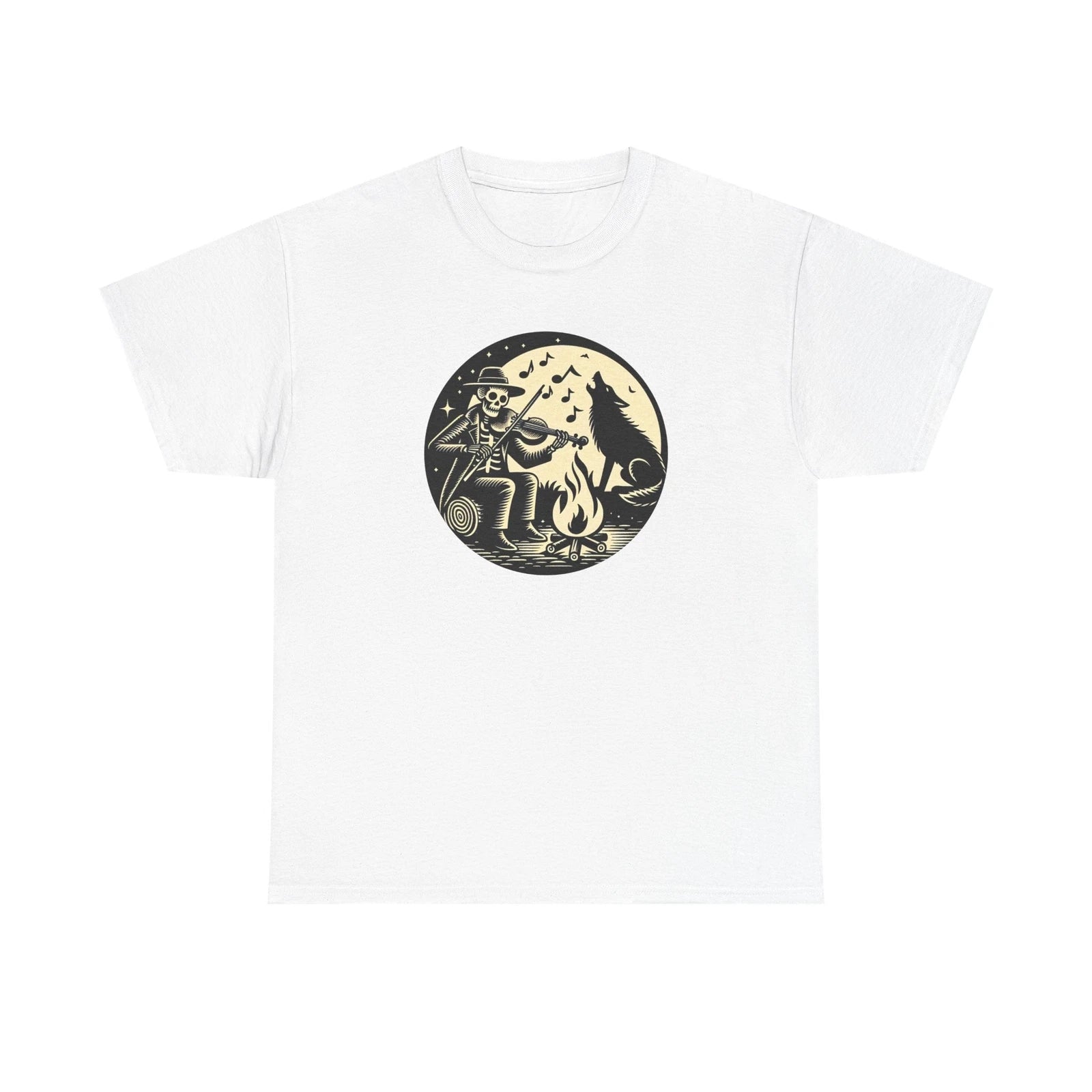 Fiddler and Wolf - Unisex Heavy Cotton Tee