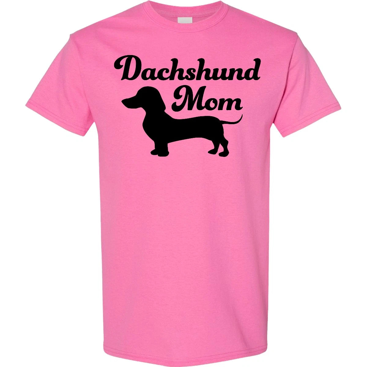 Inktastic Dachshund Mom T-Shirt Mothers Day Cat Moms Dog Breed Weiner Sausage