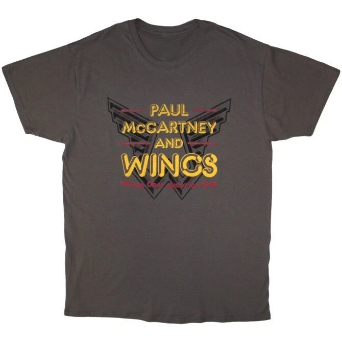 Paul McCartney & Wings T-Shirt Wings Over America 1976 Vintage Retro Tee