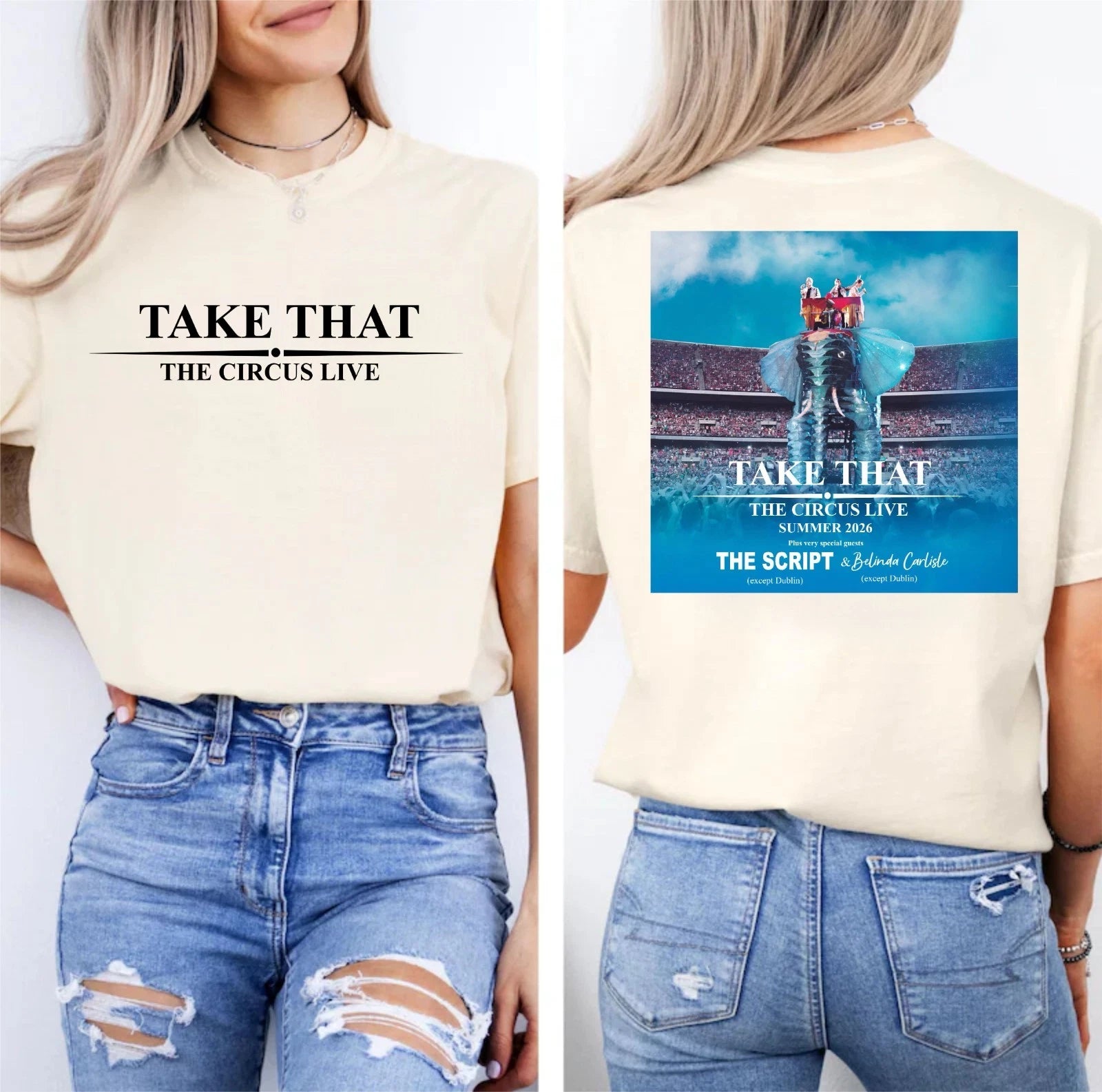 Take That Tour 2026 T-Shirt, The Circus Live Concert Shirt, Music Lover Gift