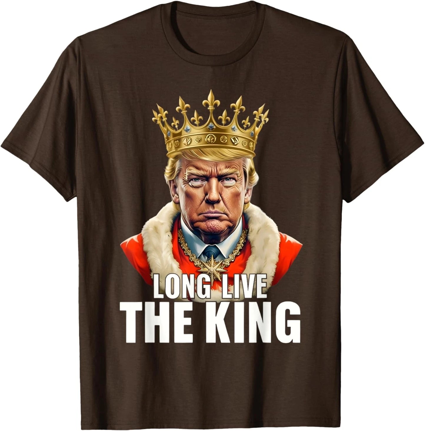 Vintage Trump-inspired Long Live The King Patriotic Unisex T-Shirt