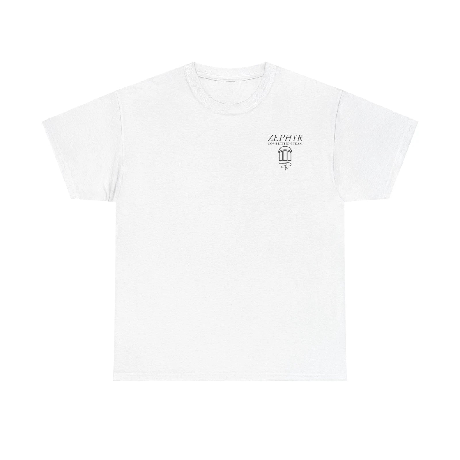 ZEPHYR COMPETITION TEAM logo -  Custom front and back tee