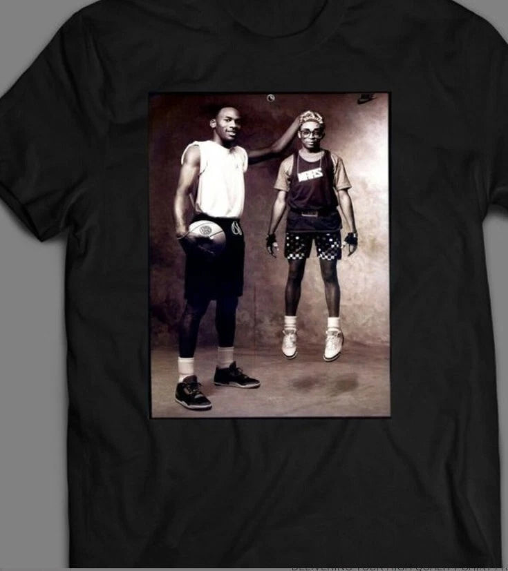 BASKETBALL JORDAN & MARS SPIKE LEE SHIRT