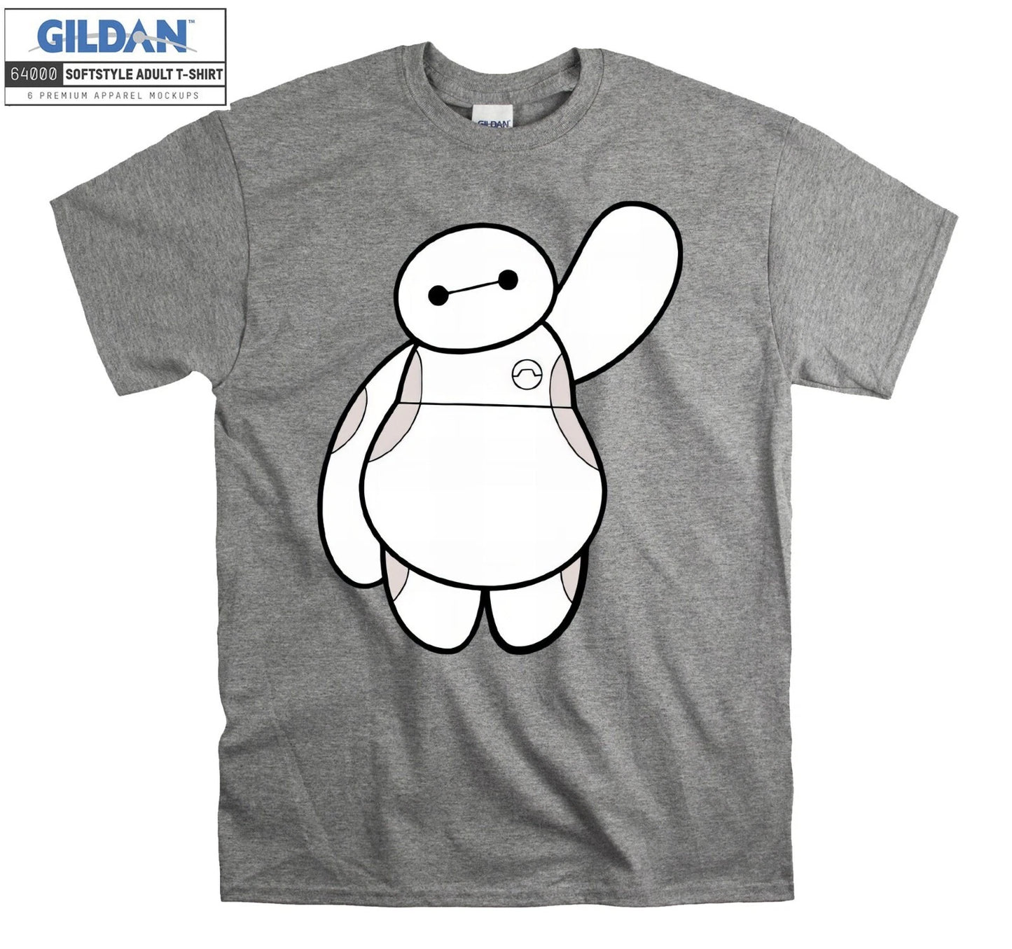 Cute Disney Baymax Shirt Baymax Big Hero 6 D Hoodie Tshirt Men Women Unisex AC17