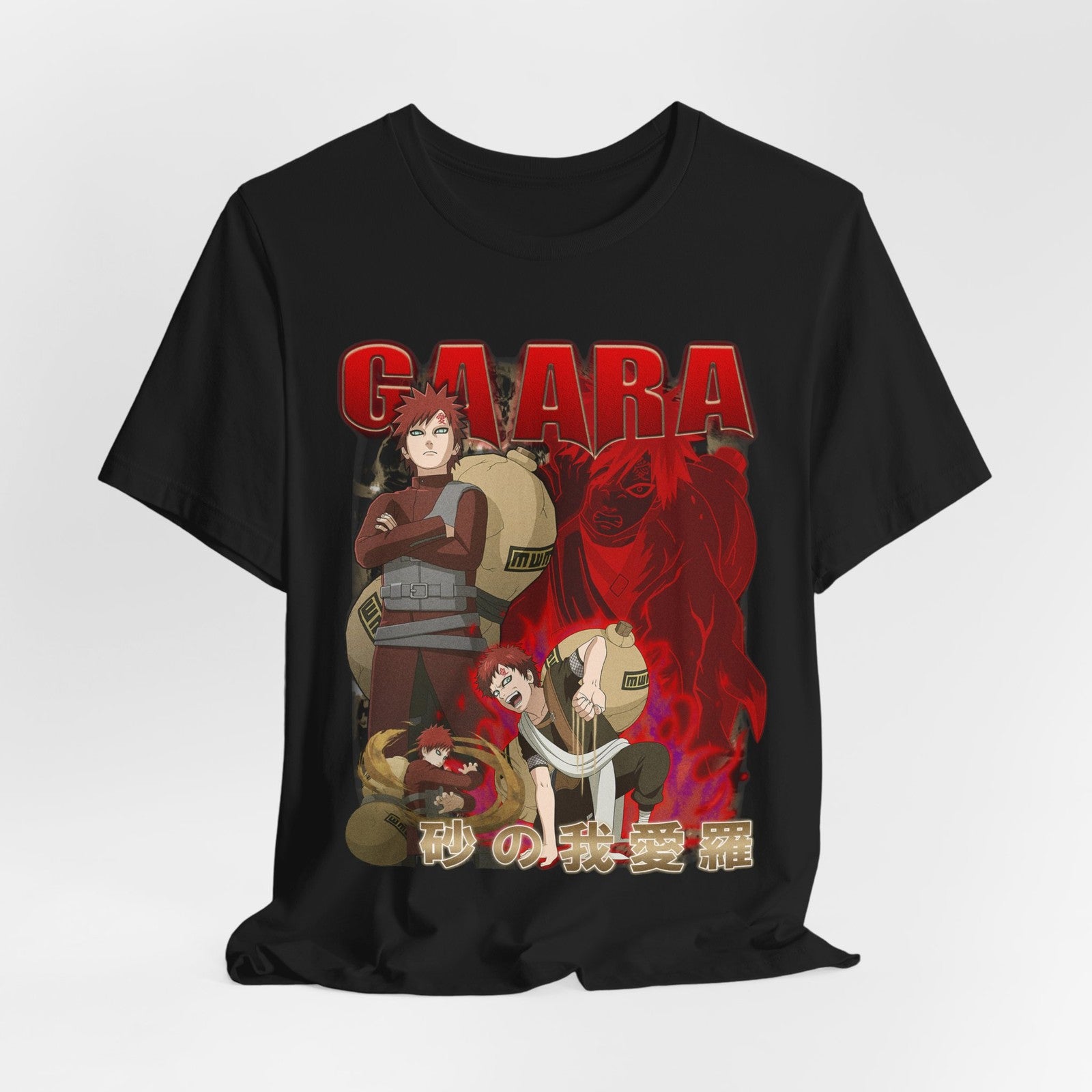 Gaara Graphic Tee, Unisex Anime Shirt, Manga Lover Gift, Casual Wear, [...]