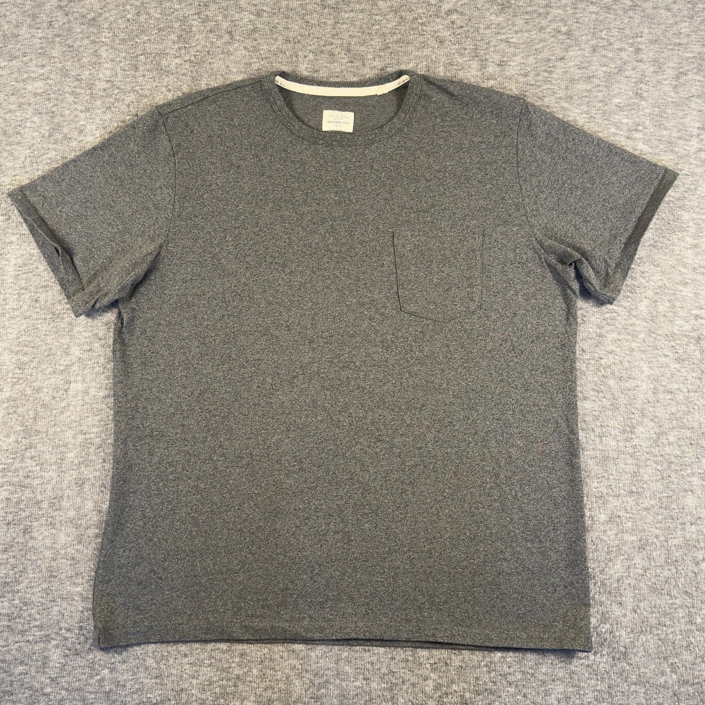 Rag & Bone Standard Issue Shirt Mens XL Gray Soft Pocket Crewneck Tee Casual