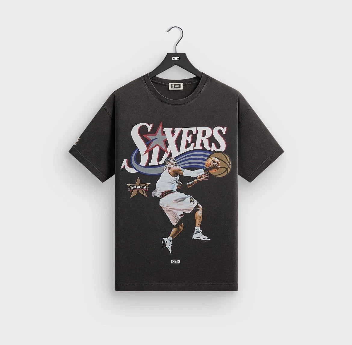 Kith for NBA All-Star Philadelphia 76ers Iverson Tee Size Large
