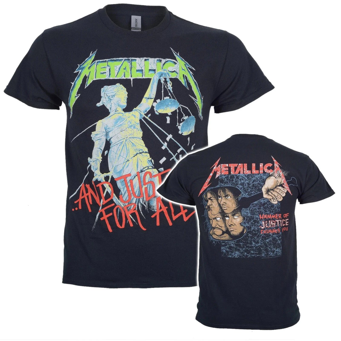 Official Metallica T Shirt And Justice For All Black New S M L XL XXL