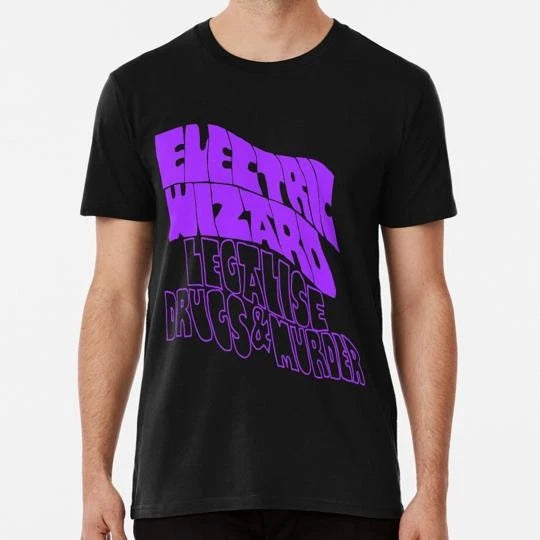 Electric Wizard Legalise Drugs & Murder S to 5XL Made in the USA T-Shirt