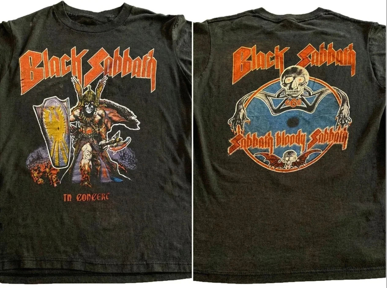 Vintage 1978 Black Sabbath - In Concert 1978 T-shirt, size S-5XL