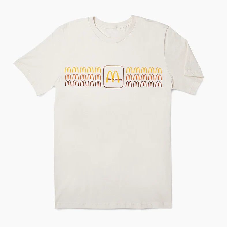 McDonald's Arches Retro Packaging T-Shirt Tee - XL Size - Extra Large - NEW