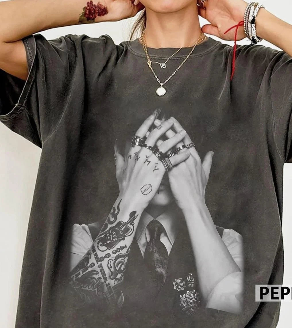 Jungkook Vintage T-Shirt BTS Arirang Tour Kpop Fan Music Tee