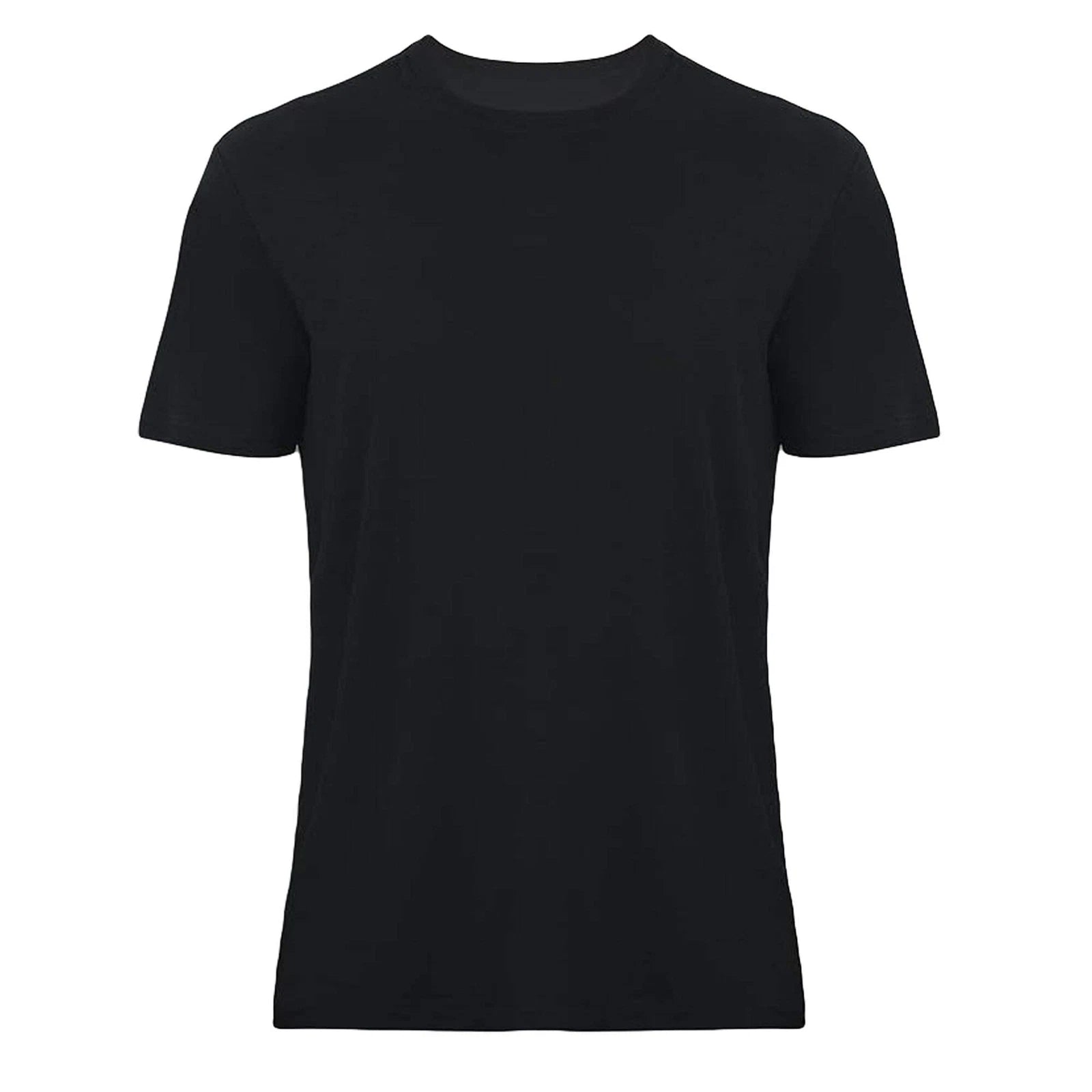 Premium T-Shirts for Men Rayon Made from Bamboo Crewneck Undershirt Tees Moistur