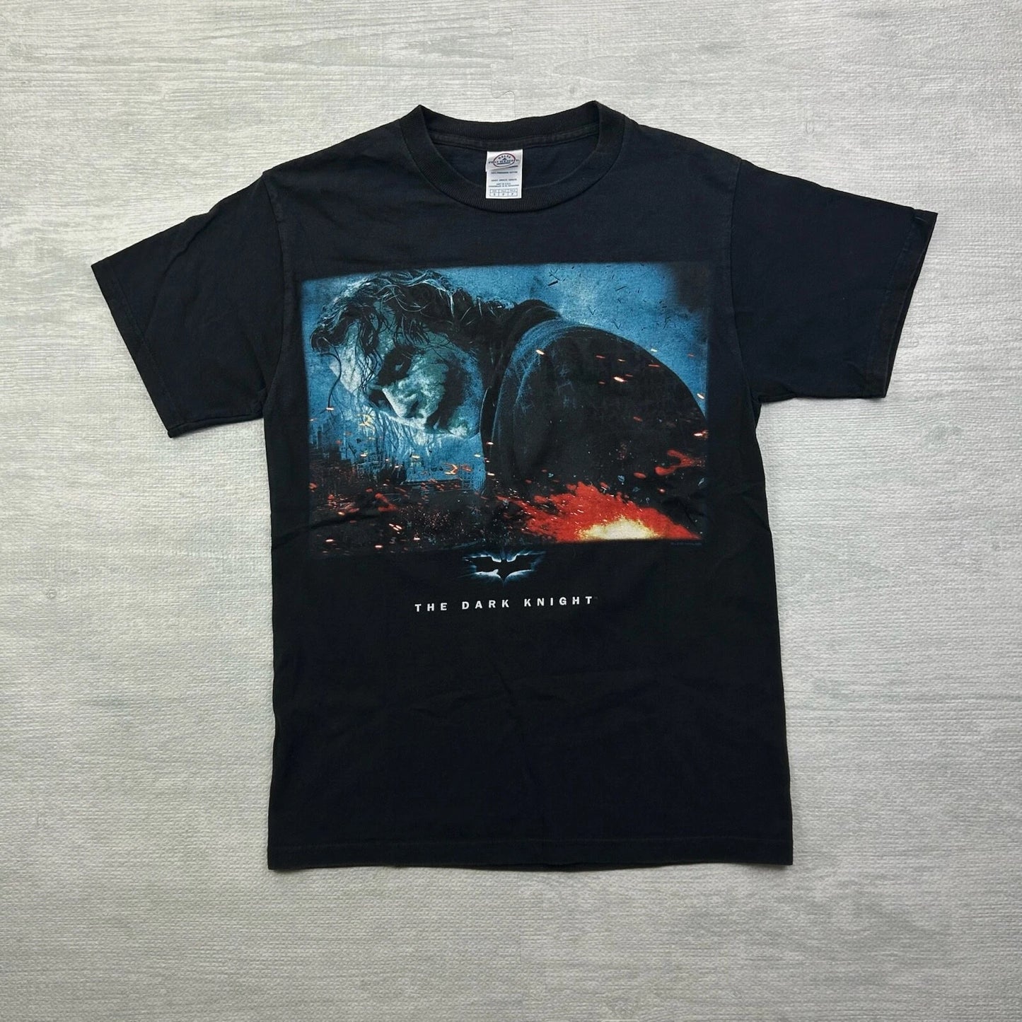 Vintage Y2K The Dark Knight Shirt Adult Small Batman Joker Heath Ledger Movie