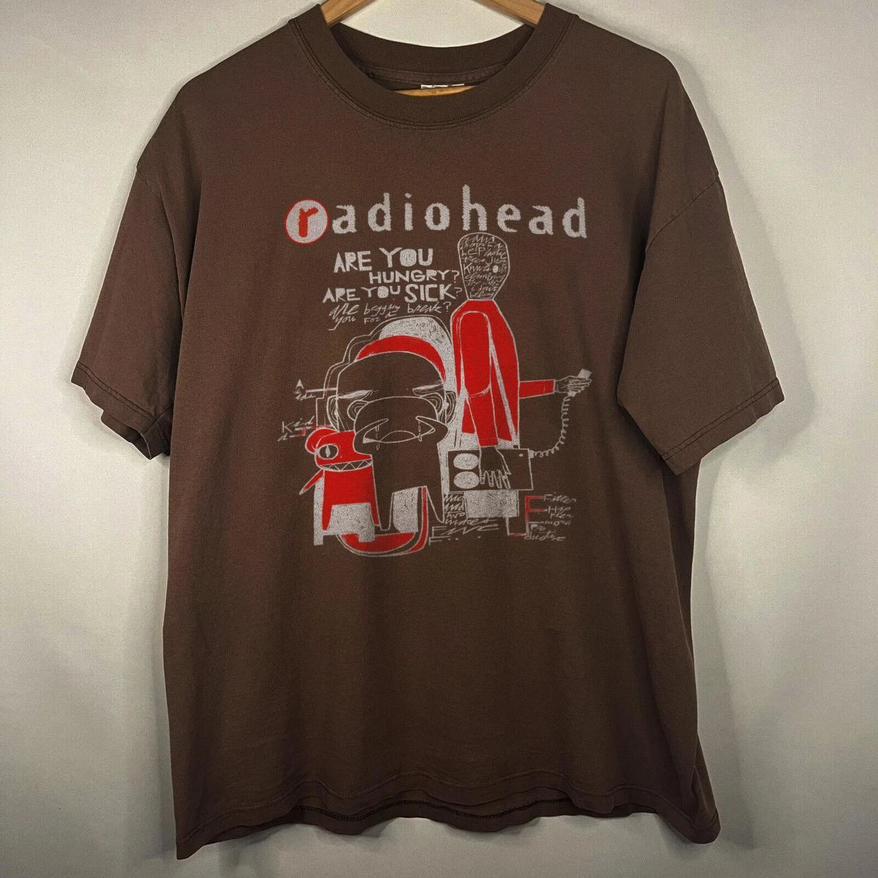 Radiohead Band Shirt, Radiohead Classic Style Unisex Tshirt Reprint S-5XL KH7250