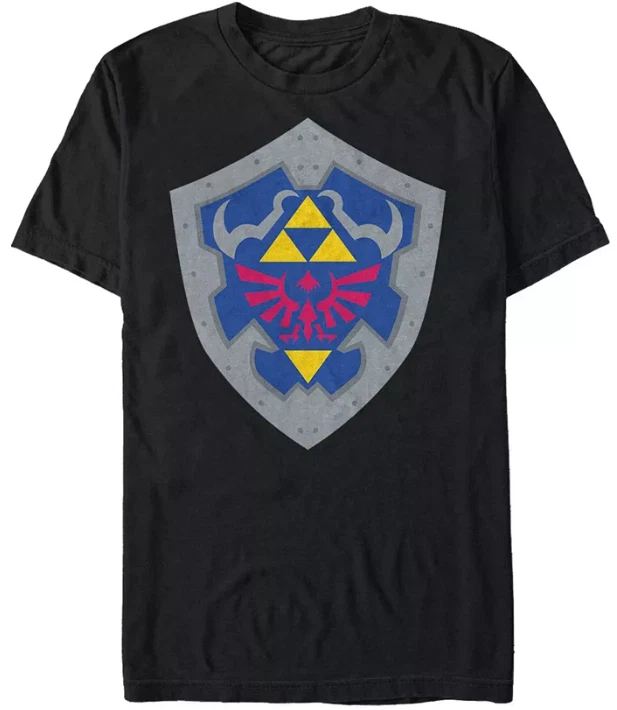 Nintendo The Legend of Zelda Simple Shield Short Sleeve T-Shirt New Never Worn