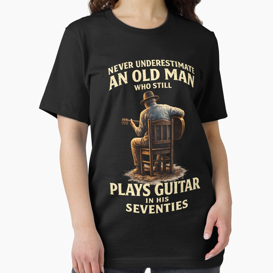 Never Underestimate An Old Man Who Still Plays Guitar In His Seventies by JODYSMORGAN